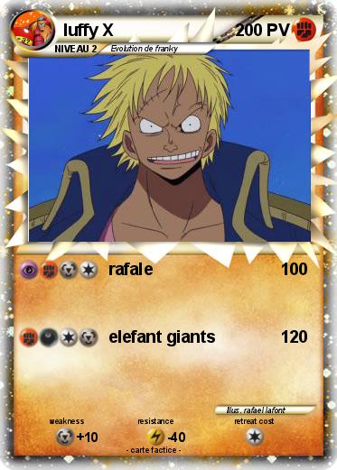 Pokemon luffy X