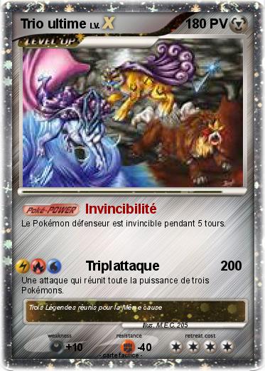 Pokemon Trio ultime