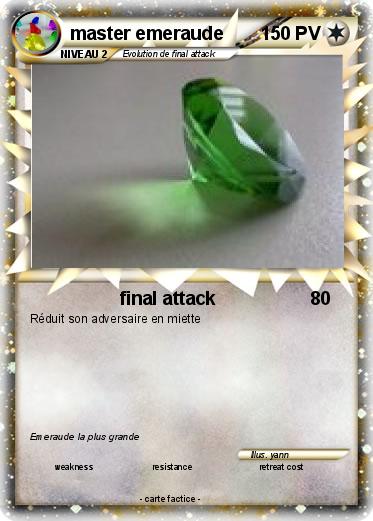 Pokemon master emeraude