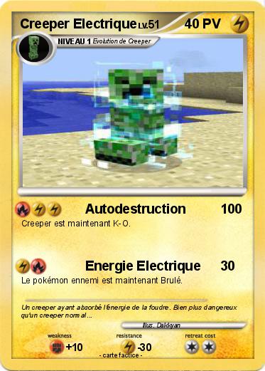 Pokemon Creeper Electrique