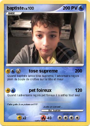 Pokemon baptiste