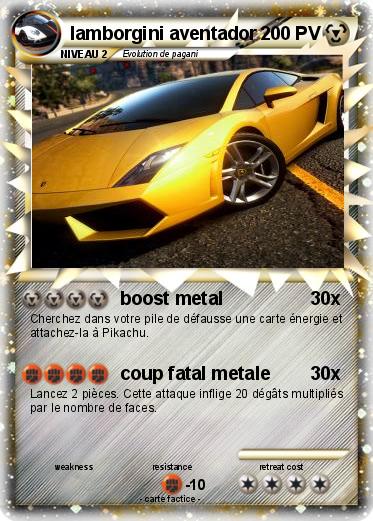 Pokemon lamborgini aventador