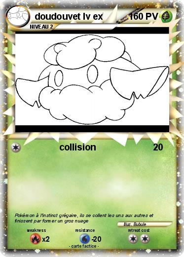 Pokemon doudouvet lv ex