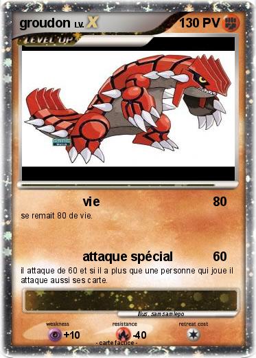Pokemon groudon