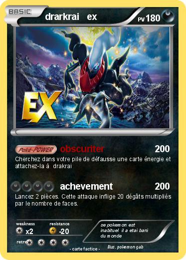 Pokemon drarkrai   ex