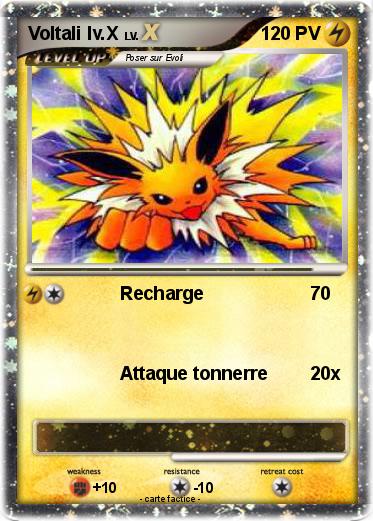 Pokemon Voltali lv.X