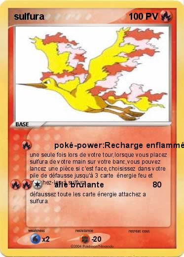 Pokemon sulfura