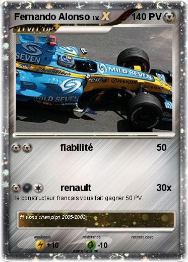 Pokemon Fernando Alonso