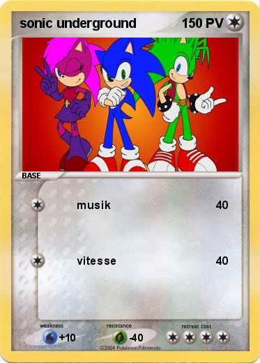 Pokemon sonic underground