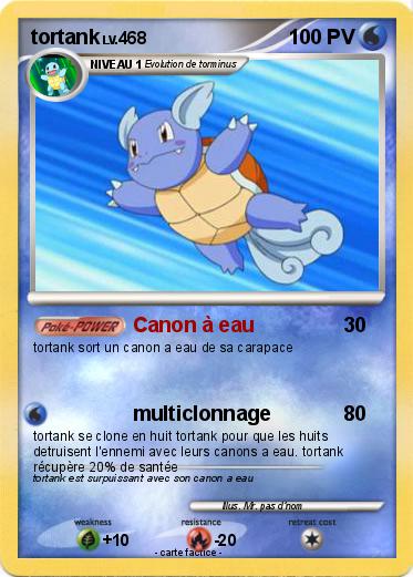 Pokemon tortank