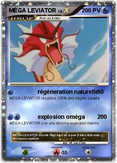 Pokemon MÉGA LEVIATOR