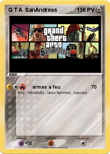 Pokemon G T A  SanAndreas