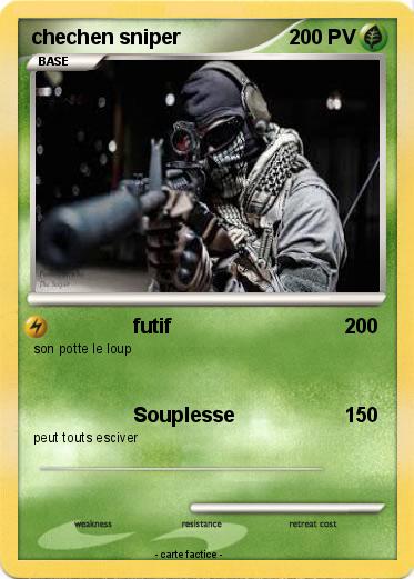 Pokemon chechen sniper