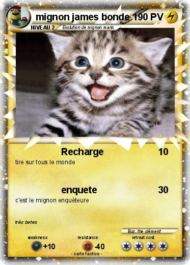 Pokemon mignon james bonde