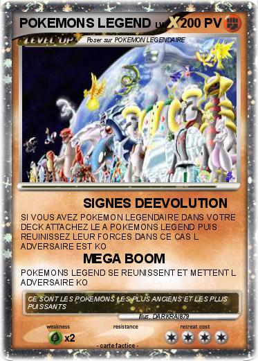 Pokemon POKEMONS LEGEND