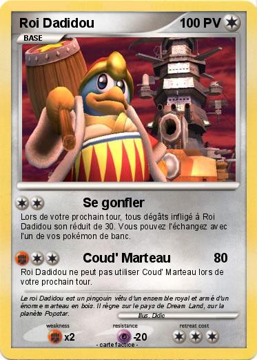 Pokemon Roi Dadidou