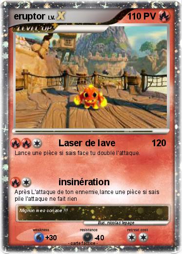 Pokemon eruptor