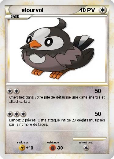 Pokemon etourvol