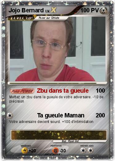 Pokemon Jojo Bernard