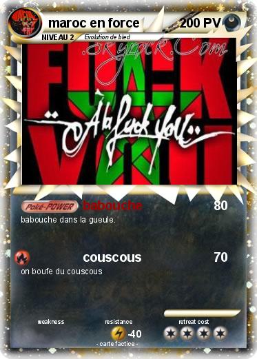 Pokemon maroc en force