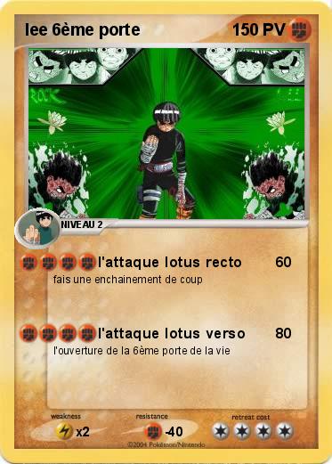Pokemon lee 6ème porte