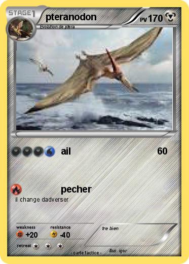 Pokemon pteranodon