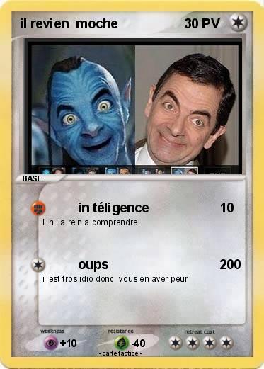 Pokemon il revien  moche