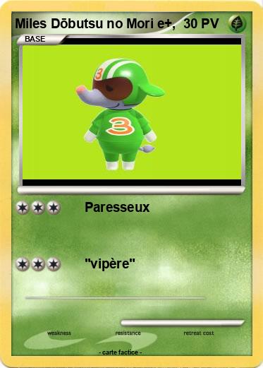 Pokemon Miles Dōbutsu no Mori e+,