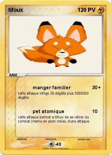 Pokemon tifoux
