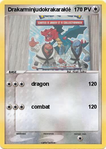 Pokemon Drakarminjudokrakaraklé