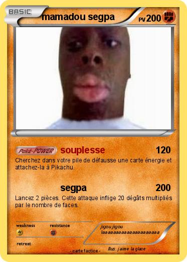 Pokemon mamadou segpa