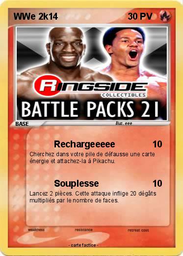 Pokemon WWe 2k14