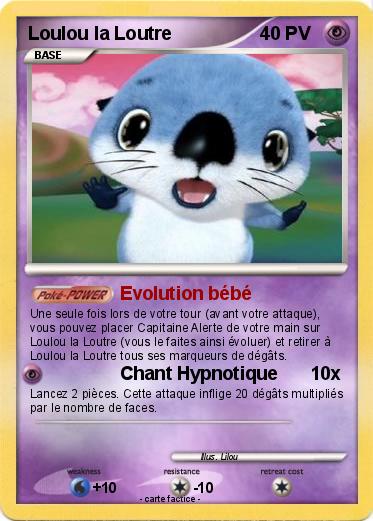 Pokemon Loulou la Loutre