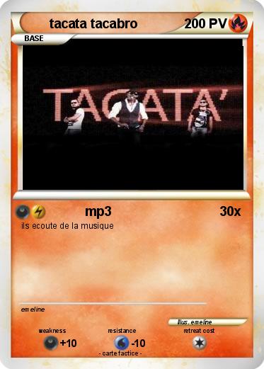 Pokemon tacata tacabro
