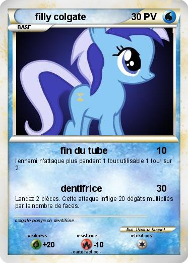 Pokemon filly colgate