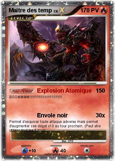 Pokemon Maitre des temp