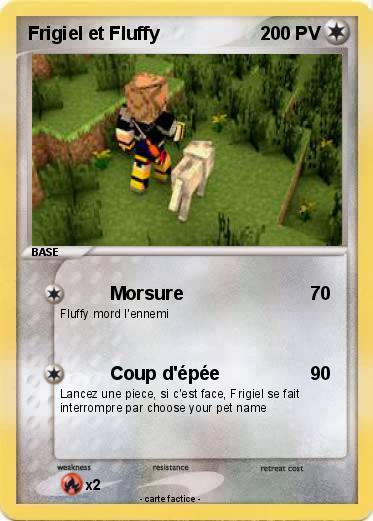 Pokemon Frigiel et Fluffy