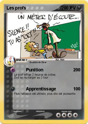 Pokemon Les profs