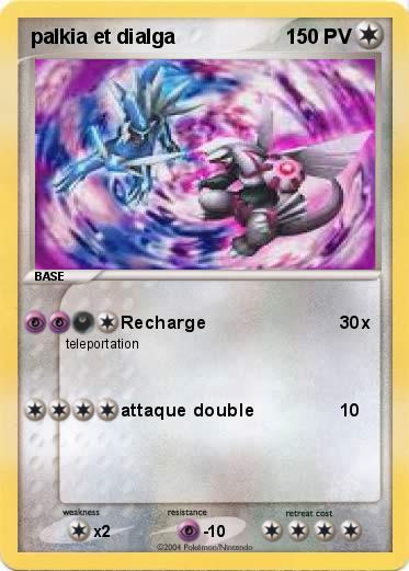 Pokemon palkia et dialga