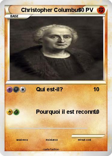 Pokemon Christopher Columbus