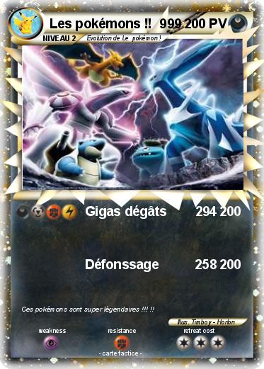 Pokemon Les pokémons !!  999