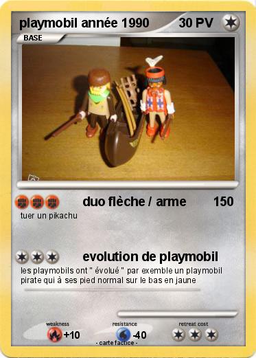 Pokemon playmobil année 1990