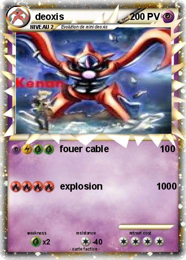 Pokemon deoxis