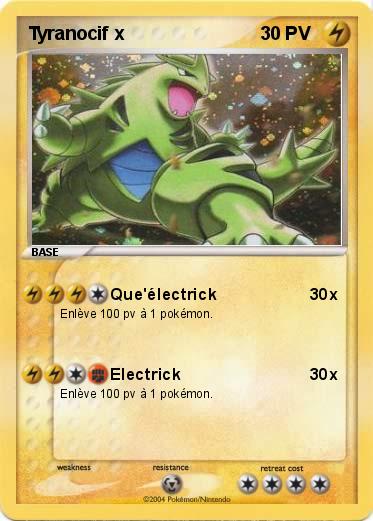 Pokemon Tyranocif x
