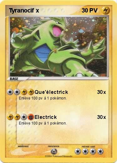 Pokemon Tyranocif x