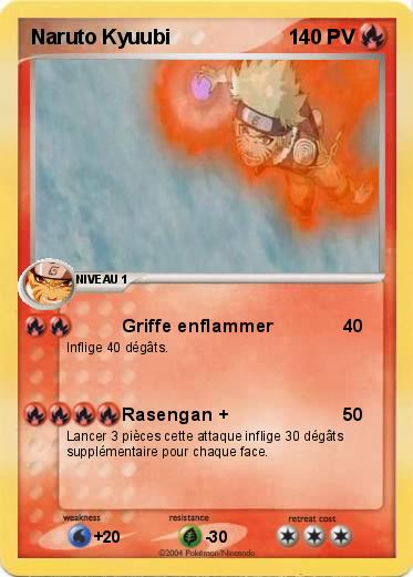 Pokemon Naruto Kyuubi