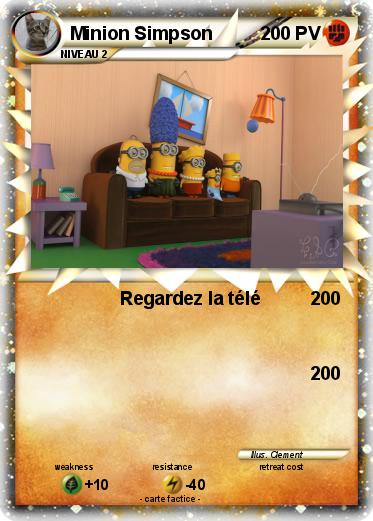 Pokemon Minion Simpson
