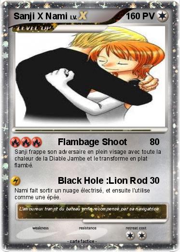 Pokemon Sanji X Nami