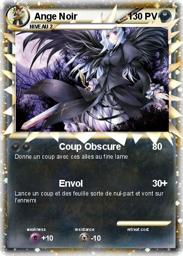 Pokemon Ange Noir