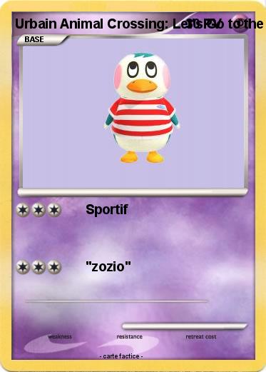 Pokemon Urbain Animal Crossing: Let's Go to the City,